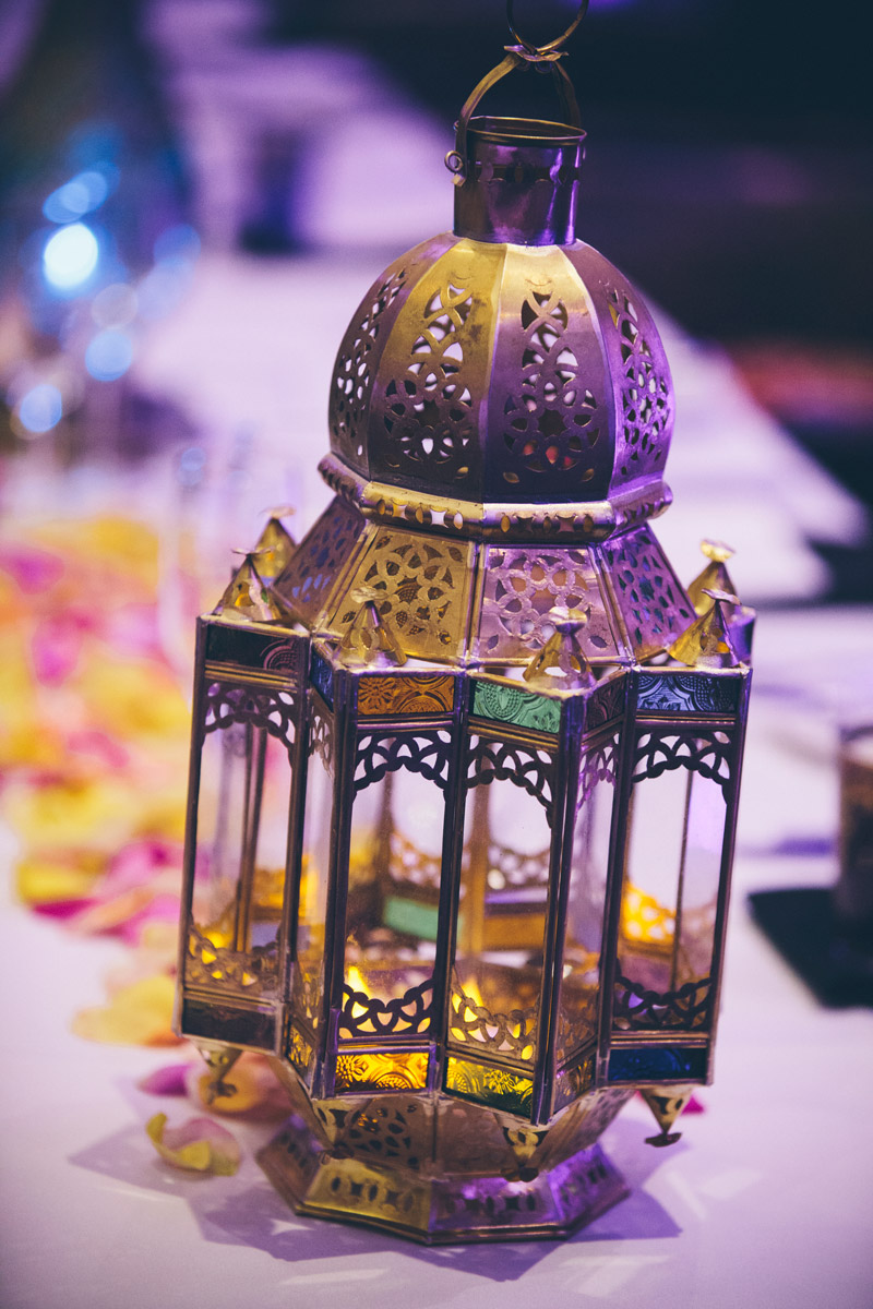 Raffaele Ciuca Bride wears Allure Bridal 9121 wedding dress for Moroccan themed wedding 