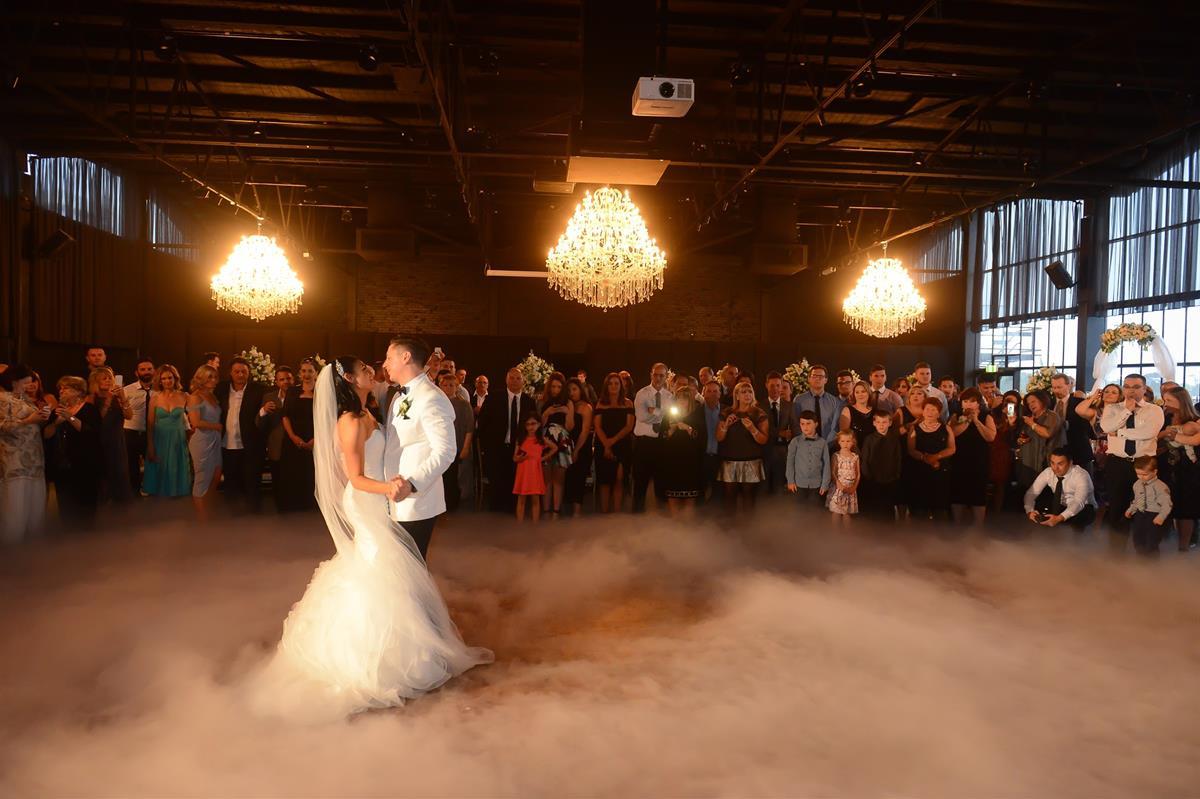 Raffaele Ciuca-Real bride michelle marries in Pronovias Beca gown for Melbourne city wedding_13