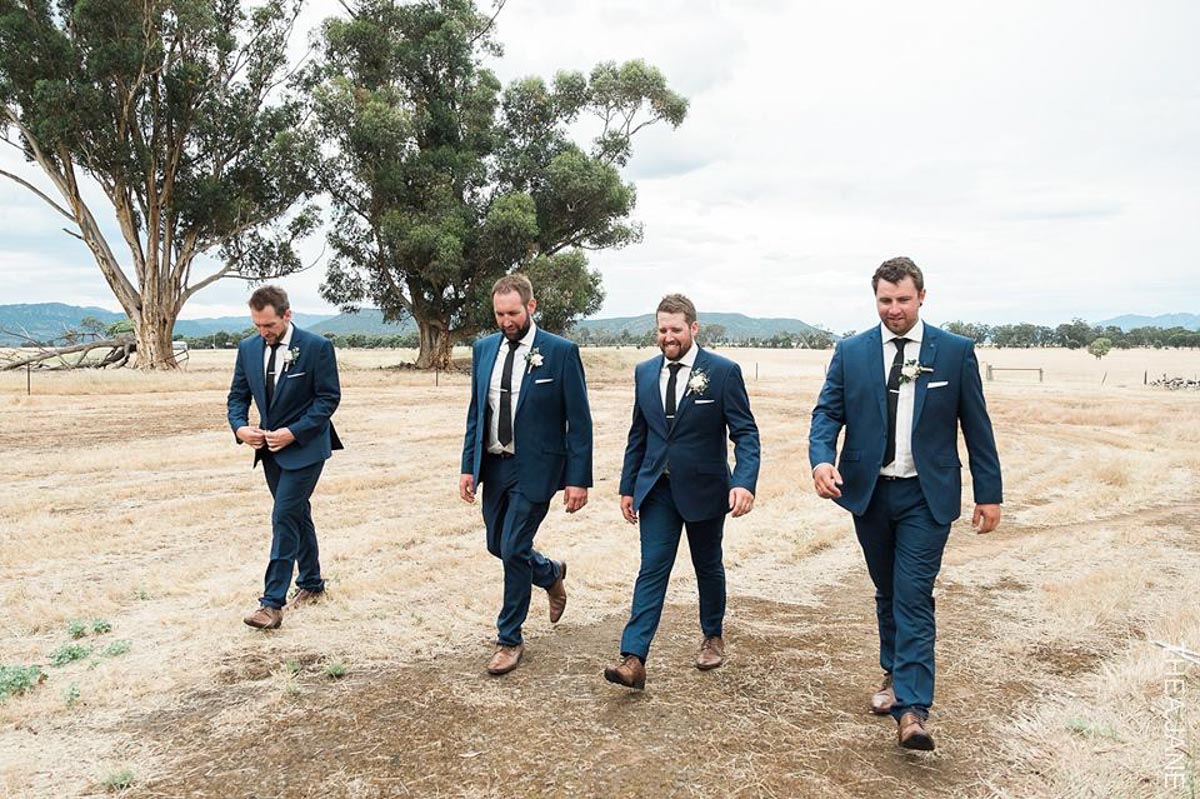 real bride wears tamar wedding dress by pronovias