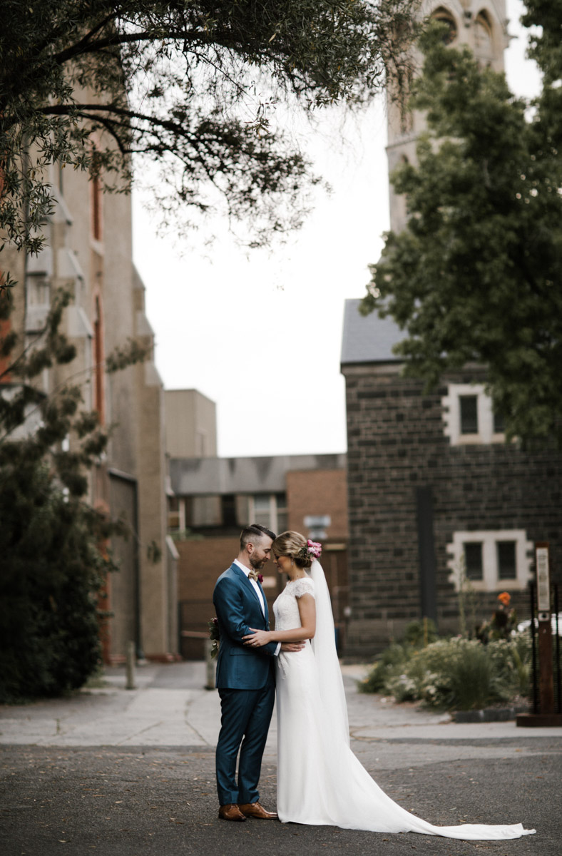 Raffaele Ciuca bride wears Onesi wedding dress by Pronovias in Melbourne, Australia