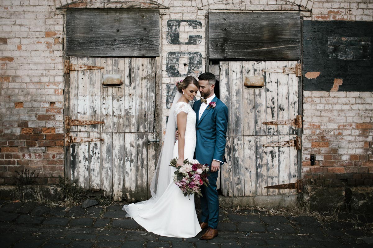 Raffaele Ciuca bride wears Onesi wedding dress by Pronovias in Melbourne, Australia