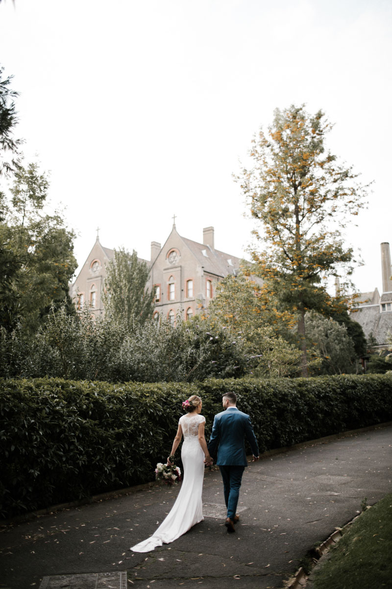Raffaele Ciuca bride wears Onesi wedding dress by Pronovias in Melbourne, Australia