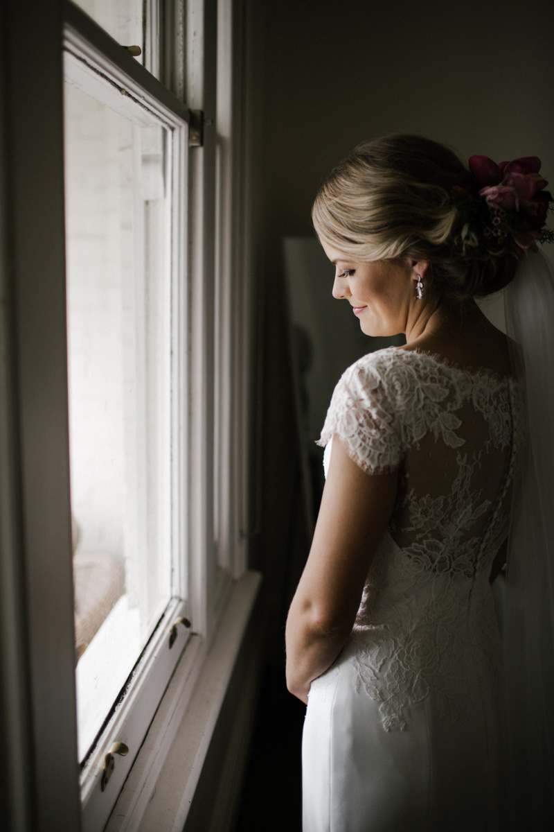 Raffaele Ciuca bride wears Onesi wedding dress by Pronovias in Melbourne, Australia