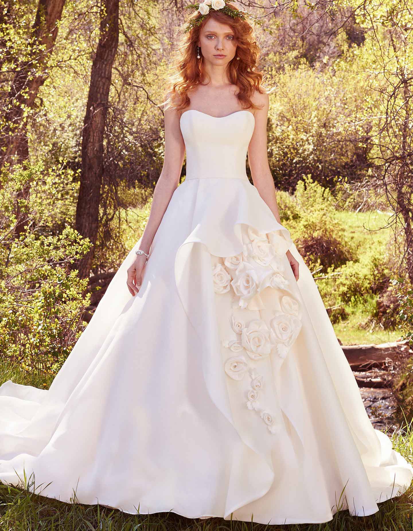 Maggie Sottero Bianca wedding dress available at Raffaele Ciuca Bridal, Melbourne Australia