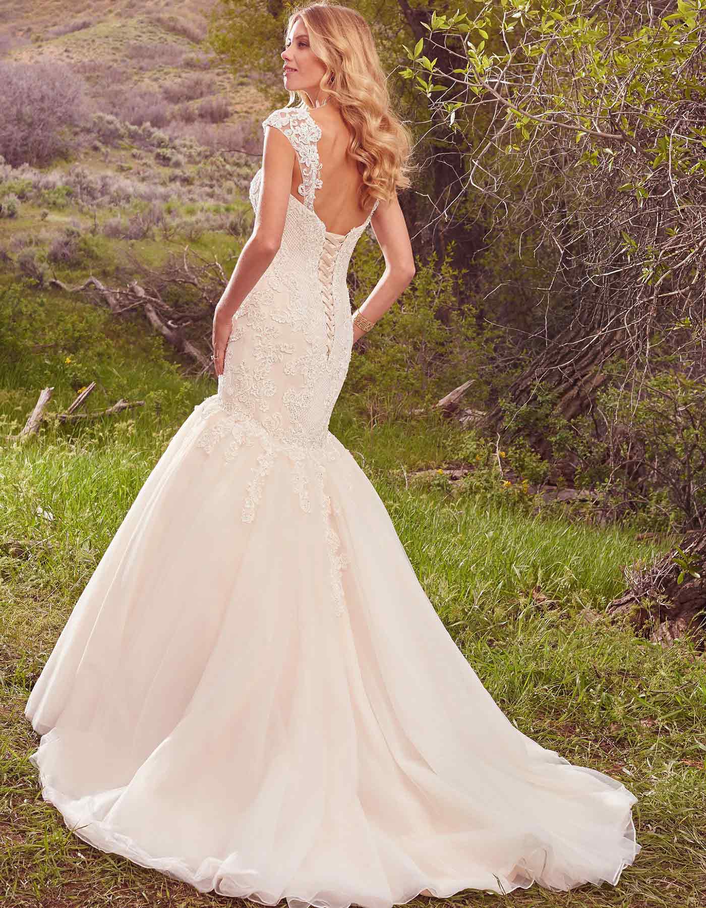Lace wedding dress Maggie Sottero Keely