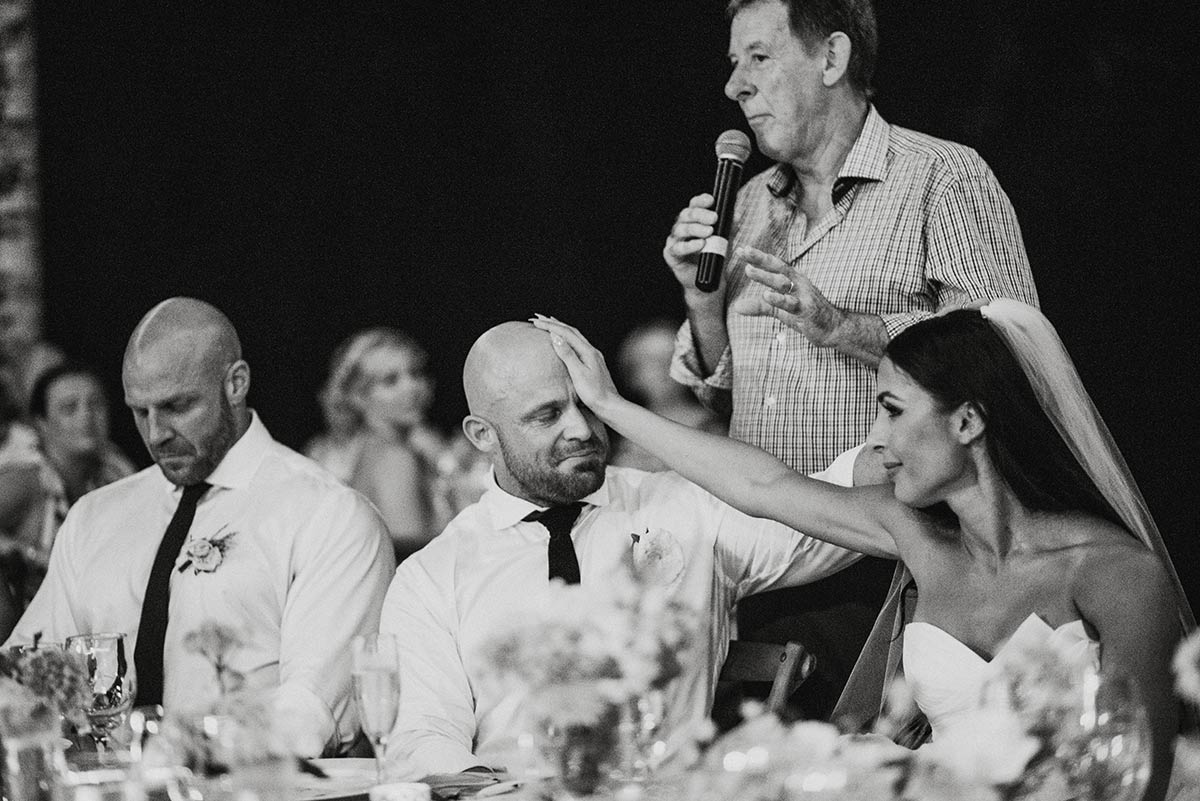 Real Bride Bec wears Sottero and Midgley gown in Bali wedding, gown from Raffaele Ciuca Bridal