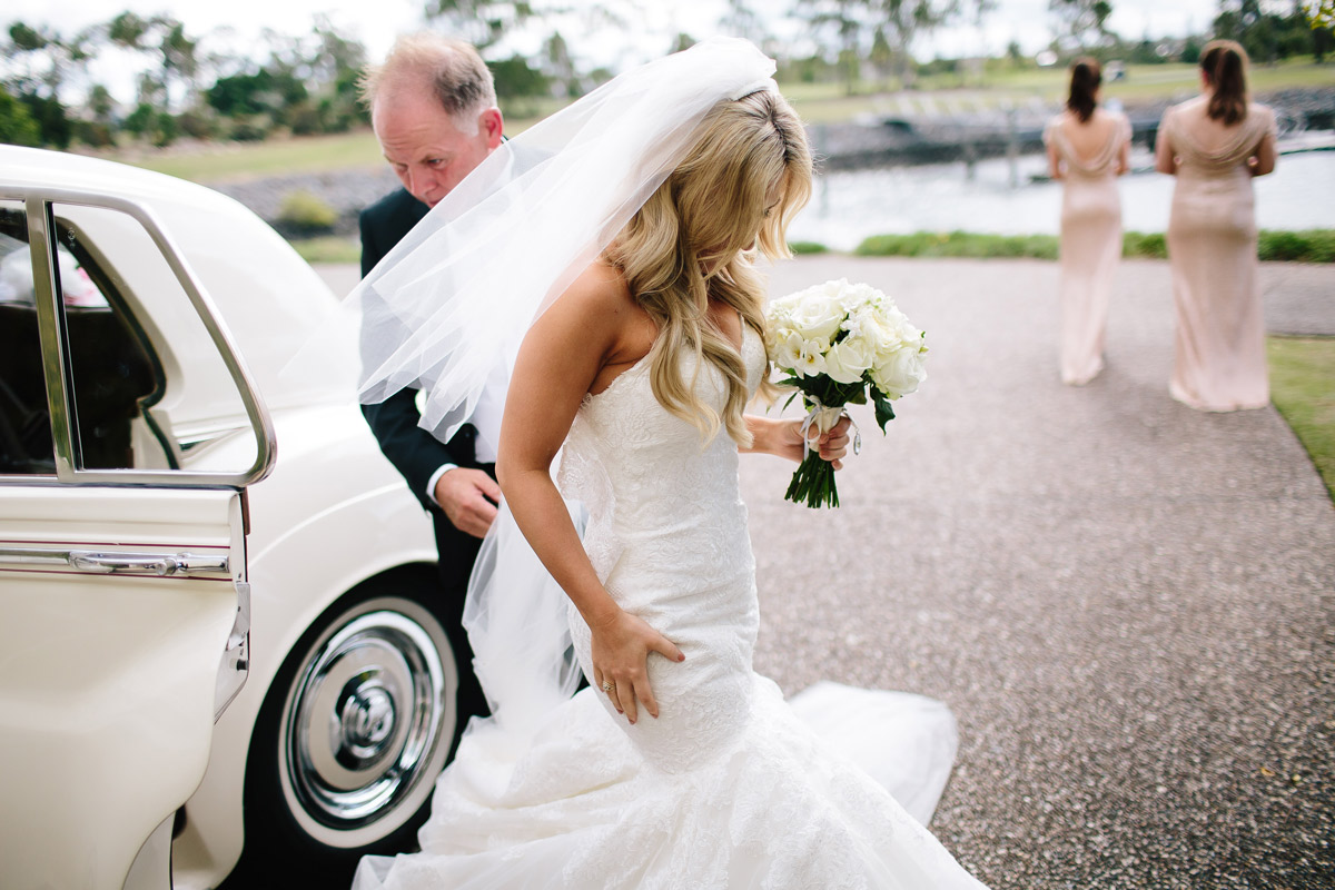 #RCRealBride Bec married in our Appolina lace wedding dress by Allure Bridals in Melbourne, Australia