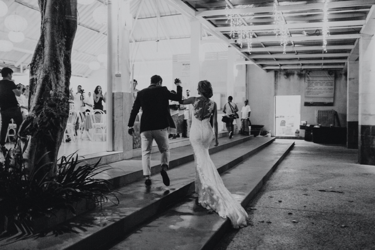 Raffaele Ciuca bride married in Bali in our Prunelle wedding dress by Pronovnas