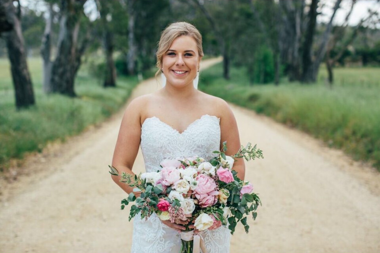 Raffaele Ciuca Bride marries in Winston wedding dress by Maggie Sottero in Melbourne