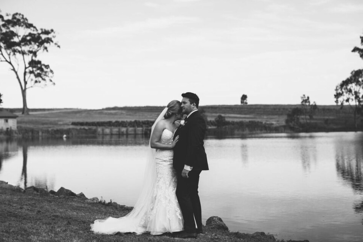 Raffaele Ciuca Bride marries in Winston wedding dress by Maggie Sottero in Melbourne