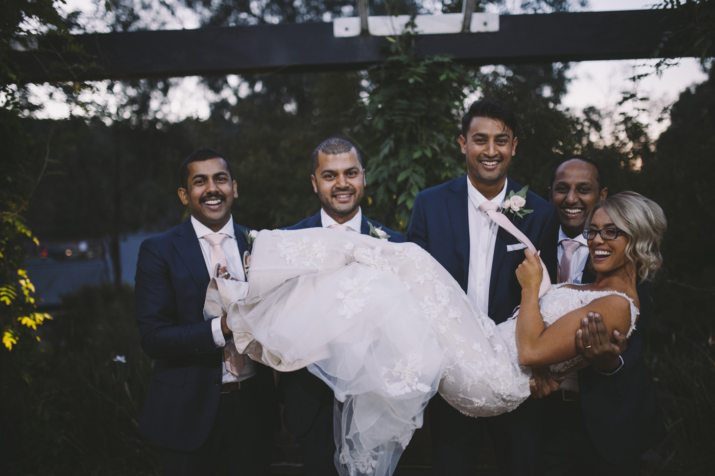 Tynelle & Mervyn RC real bride Demetrios 626 FIT AND FLARE WEDDING DRESS