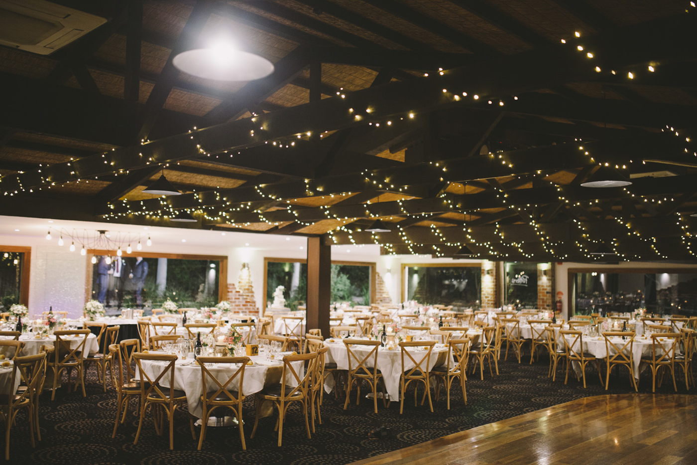 Tynelle & Mervyn RC real bride Demetrios 626 FIT AND FLARE WEDDING DRESS