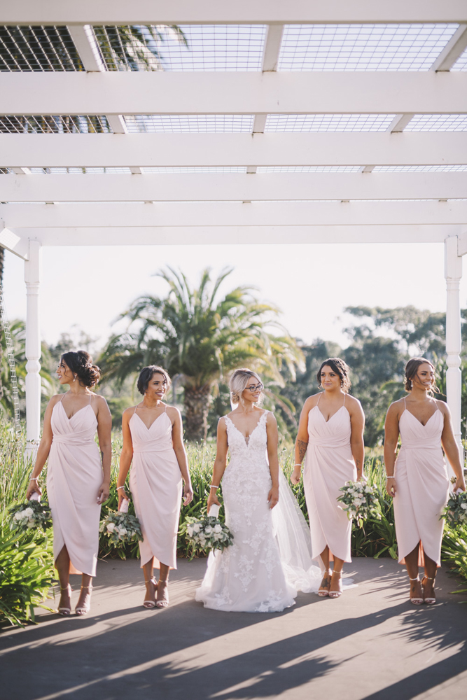 Tynelle & Mervyn RC real bride Demetrios 626 FIT AND FLARE WEDDING DRESS