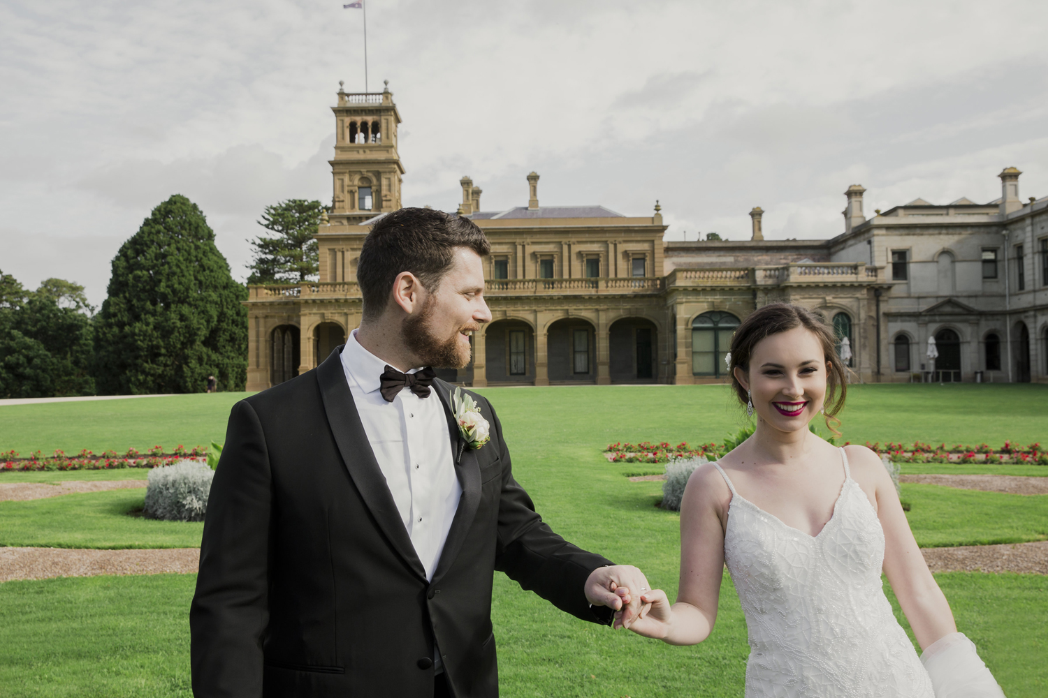 GRETA + ANGELO Rosa Clara Wedding Dress in 'Wire' - Raffaele Ciuca Real Bride