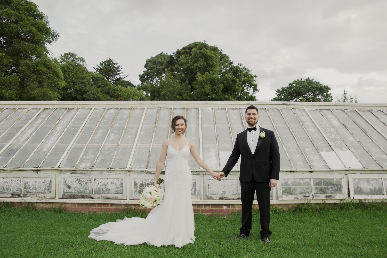 GRETA + ANGELO Rosa Clara Wedding Dress in 'Wire' - Raffaele Ciuca Real Bride