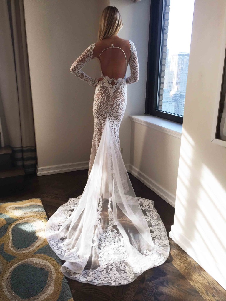 Berta Bridal beaded wedding dress 16-123