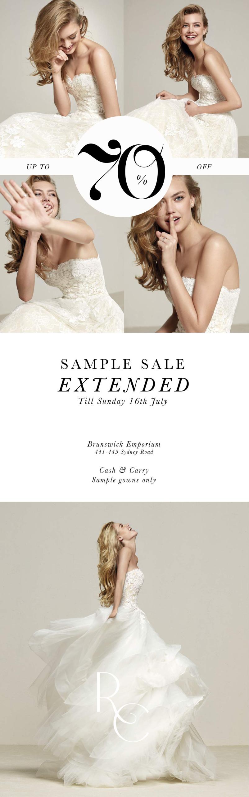 wedding dress sale Melbourne, affordable bridal gowns