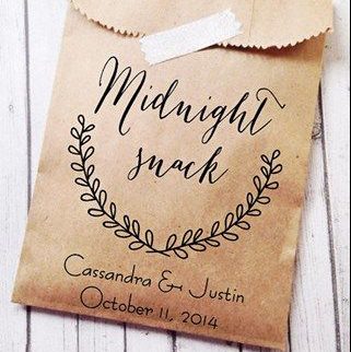 midnight snack wedding